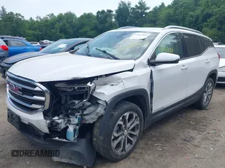 2020 GMC Terrain SLT with VIN 3GKALVEV6LL249220, listed as a IAAI auction lot 42462069 with 82,360 mi miles and . Bid and sale history available at DreamBid. Image 2.