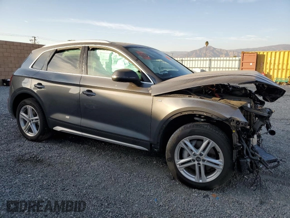 2024 Audi Q5 S line Premium with VIN WA1G2AFY8R2007477, listed as a Copart auction lot 80904314 with Not provided miles and Salvage title. Bid and sale history available at DreamBid. Image 4.