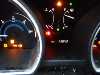 2011 Toyota Highlander Hybrid Limited with VIN JTEDC3EH1B2001265, listed as a Copart auction lot 41340335 with 73,843 mi miles and Salvage Title. Bid and sale history available at carsss.com. Image 9.