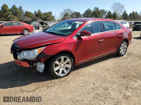 2011 Buick LaCrosse CXL with VIN 1G4GC5ED8BF211036, listed as a Copart auction lot 53132995 with 219,697 mi miles and Salvage Title. Bid and sale history available at DreamBid. Image 1.