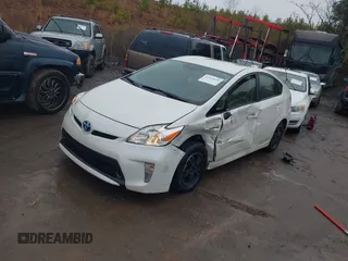 2015 Toyota Prius Four with VIN JTDKN3DU3F1977158, listed as a IAAI auction lot 41472820 with 198,212 mi miles. Bid and sale history available at carsss.com. Image 2.
