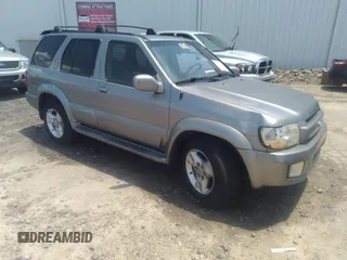 2003 Infiniti QX4 z VIN JNRDR09X73W251333, wystawiony jako IAAI lot #42294817 z przebiegiem 302 672 mil mil oraz . Historia ofert i sprzedaży dostępna na DreamBid. Obrazek 1.