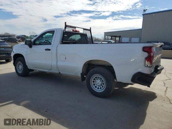 2020 Chevrolet Silverado 1500 Work Truck with VIN 3GCNWAEH5LG217679, listed as a Copart auction lot 46077455 with 105,689 mi miles and Clean Title. Bid and sale history available at DreamBid. Image 2.