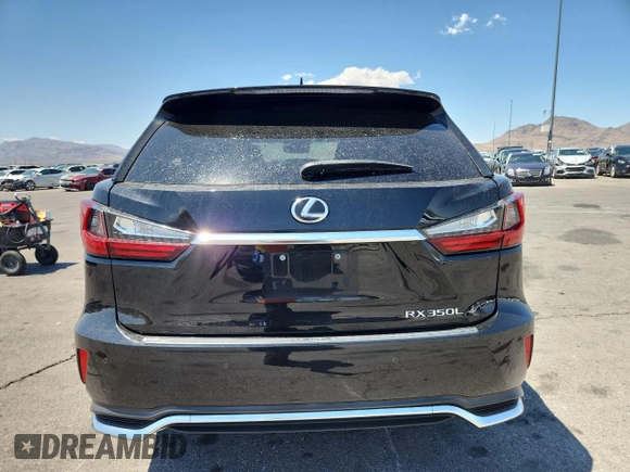 2019 Lexus RX 350L Premium with VIN JTJDZKCA4K2019484, listed as a Copart auction lot 60452455 with 66,007 mi miles and Salvage title. Bid and sale history available at DreamBid. Image 6.
