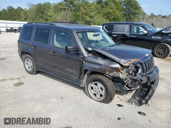 2015 Jeep Patriot Sport z VIN 1C4NJPBB8FD178671, wystawiony jako Copart lot #51251745 z przebiegiem Nie podano mil oraz Szkoda całkowita • Salvage title. Historia ofert i sprzedaży dostępna na DreamBid. Obrazek 4.