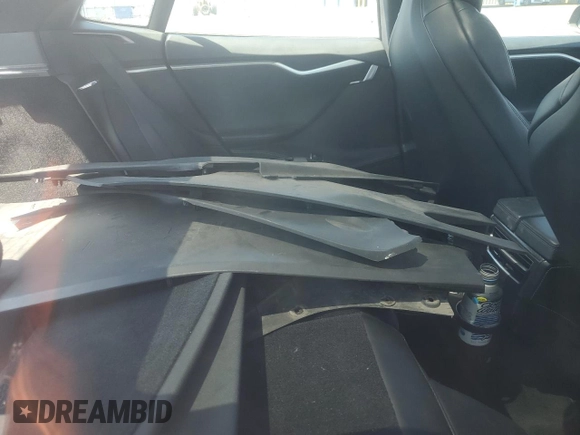 2018 Tesla Model S 75D with VIN 5YJSA1E25JF243778, listed as a Copart auction lot 63118345 with 23,356 mi miles and Salvage title. Bid and sale history available at DreamBid. Image 10.