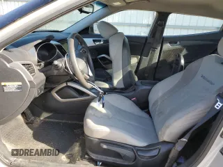 2012 Hyundai Veloster w/Black Int with VIN KMHTC6AD6CU032033, listed as a Copart auction lot 52614775 with 173,476 mi miles and Salvage title. Bid and sale history available at DreamBid. Image 7.