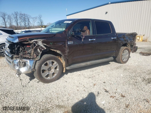 2014 Toyota Tundra 4WD Truck Platinum with VIN 5TFAW5F11EX364068, listed as a Copart auction lot 88024605 with 144,674 mi miles and Salvage Title. Bid and sale history available at carsss.com. Image 1.