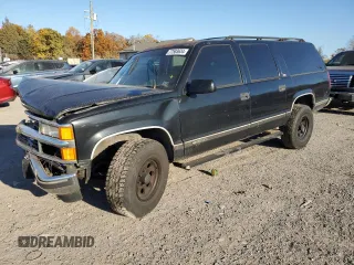 1994 Chevrolet Suburban with VIN 1GNFK16K0RJ417930, listed as a Copart auction lot 77583634 with 252,477 mi miles and Salvage Title. Bid and sale history available at carsss.com. Image 1.