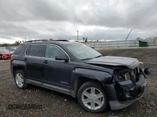 2011 GMC Terrain SLT-1 with VIN 2CTFLVEC8B6379426, listed as a Copart auction lot 79198544 with 184,193 mi miles and Salvage Title. Bid and sale history available at carsss.com. Image 4.