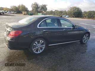 2016 Mercedes-Benz C 300 with VIN WDDWF4JBXGR179059, listed as a Copart auction lot 81296694 with Not provided miles and Salvage title. Bid and sale history available at DreamBid. Image 3.