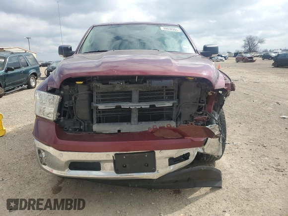 2019 Ram 1500 Classic Lone Star with VIN 1C6RR6LT2KS573700, listed as a Copart auction lot 44030265 with 87,115 mi miles and Salvage Title. Bid and sale history available at carsss.com. Image 5.