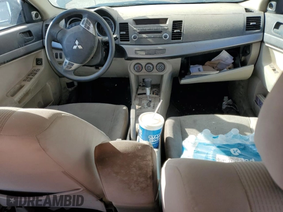2008 Mitsubishi Lancer DE with VIN JA3AU26U98U009233, listed as a Copart auction lot 58569415 with Not provided miles and Clean title. Bid and sale history available at DreamBid. Image 8.