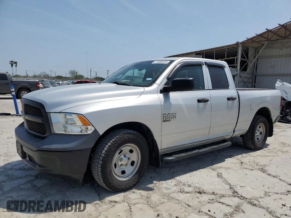 2019 Ram 1500 Classic Tradesman with VIN 1C6RR6FG4KS600152, listed as a Copart auction lot 51858325 with 90,338 mi miles and Salvage Title. Bid and sale history available at carsss.com. Image 1.
