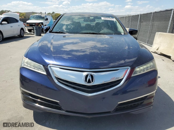 2017 Acura TLX with VIN 19UUB1F31HA001345, listed as a Copart auction lot 48944625 with 77,827 mi miles and Salvage Title. Bid and sale history available at carsss.com. Image 5.