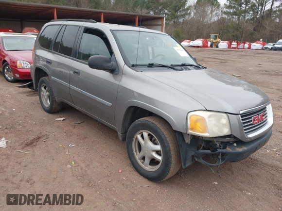 2008 GMC Envoy SLE1 with VIN 1GKDS13S682205759, listed as a IAAI auction lot 41378668 with 234,582 mi miles and . Bid and sale history available at DreamBid. Image 1.
