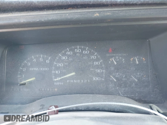 1998 Chevrolet Silverado 1500 with VIN 2GCEC19M8W1262449, listed as a IAAI auction lot 41381266 with 167,930 mi miles and . Bid and sale history available at DreamBid. Image 7.
