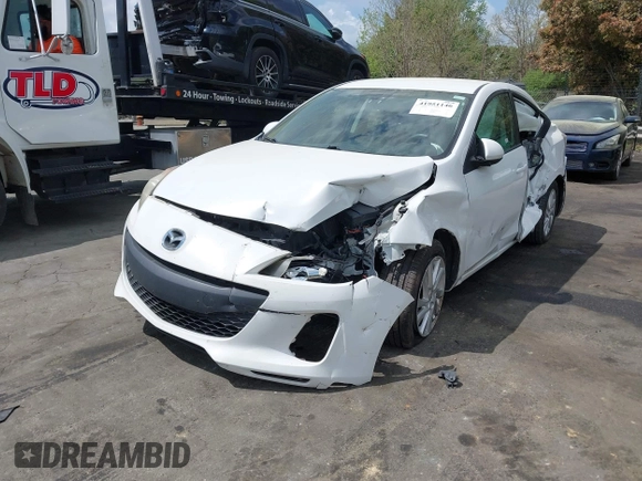 2012 Mazda 3 i Touring with VIN JM1BL1VF2C1512120, listed as a IAAI auction lot 41951146 with 123,239 mi miles and . Bid and sale history available at DreamBid. Image 2.