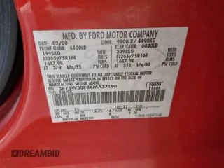 2000 Ford F-350 XL with VIN 3FTSW30F8YMA37190, listed as a Copart auction lot 67695694 with 555,401 mi miles and Salvage title. Bid and sale history available at DreamBid. Image 13.