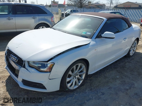 2015 Audi A5 Premium Plus z VIN WAUMFAFH3FN001641, wystawiony jako IAAI lot #41781985 z przebiegiem 44 229 mil mil oraz . Historia ofert i sprzedaży dostępna na DreamBid. Obrazek 19.