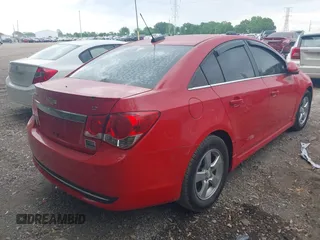 2015 Chevrolet Cruze LT with VIN 1G1PC5SB1F7211525, listed as a IAAI auction lot 42240655 with 161,194 mi miles and . Bid and sale history available at DreamBid. Image 4.
