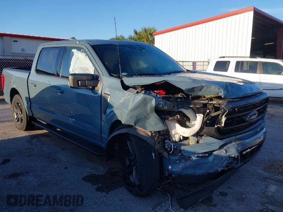 2023 Ford F-150 XL with VIN 1FTEW1CP7PKD30770, listed as a IAAI auction lot 41691526 with 3,000 mi miles. Bid and sale history available at carsss.com. Image 1.