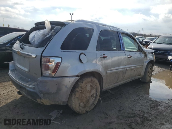 2006 Chevrolet Equinox LT with VIN 2CNDL73F266015404, listed as a Copart auction lot 46127325 with 0 mi miles and Salvage Title. Bid and sale history available at carsss.com. Image 3.