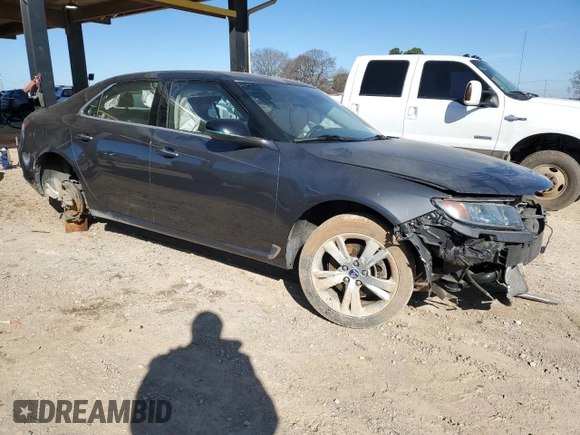 2011 Saab 9-5 Turbo4 with VIN YS3GN4AR8B4005469, listed as a Copart auction lot 46340165 with 183,914 mi miles and Salvage Title. Bid and sale history available at carsss.com. Image 4.