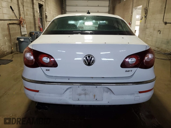 2012 Volkswagen CC Sport with VIN WVWMN7AN0CE503962, listed as a Copart auction lot 76890654 with 191,617 mi miles and Clean Title. Bid and sale history available at carsss.com. Image 6.
