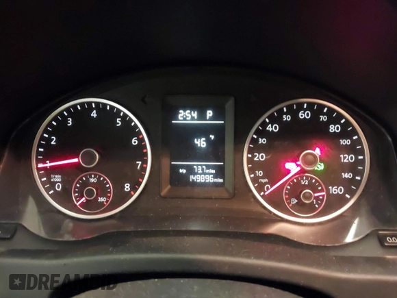 2011 Volkswagen Tiguan SE with VIN WVGBV7AX9BW000461, listed as a IAAI auction lot 42032028 with 149,896 mi miles and . Bid and sale history available at DreamBid. Image 7.
