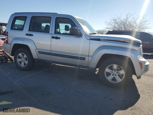 2012 Jeep Liberty Sport with VIN 1C4PJLAK7CW108372, listed as a Copart auction lot 43405745 with 145,250 mi miles and Salvage Title. Bid and sale history available at carsss.com. Image 4.