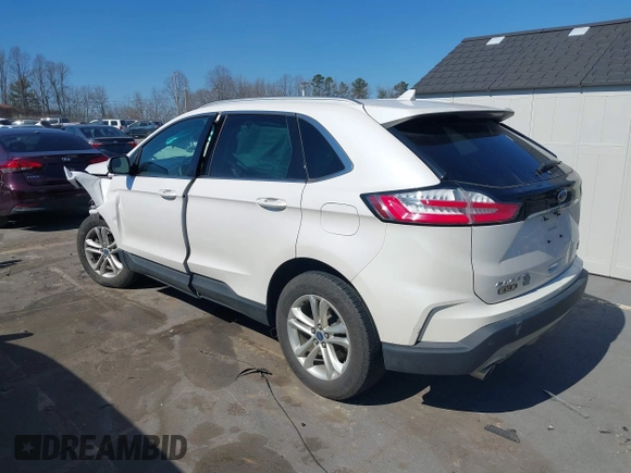 2019 Ford Edge SEL with VIN 2FMPK3J95KBC09349, listed as a IAAI auction lot 41653331 with 63,312 mi miles. Bid and sale history available at carsss.com. Image 3.