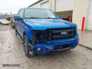 2013 Ford F-150 XL with VIN 1FTFW1CF4DFD22741, listed as a IAAI auction lot 41142876 with 1 mi miles. Bid and sale history available at carsss.com. Image 6.