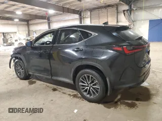 2025 Lexus NX with VIN 2T2GGCEZ5SC066356, listed as a Copart auction lot 47031765 with 3,235 mi miles and Salvage Title. Bid and sale history available at carsss.com. Image 2.