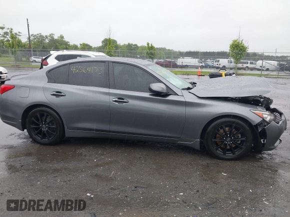 2015 Infiniti Q50 Premium with VIN JN1BV7APXFM358127, listed as a IAAI auction lot 42364173 with 97,512 mi miles and . Bid and sale history available at DreamBid. Image 13.