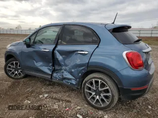 2018 FIAT 500X Urbana Edition with VIN ZFBCFXCB8JP653463, listed as a Copart auction lot 41376325 with 57,418 mi miles and Salvage Title. Bid and sale history available at carsss.com. Image 2.