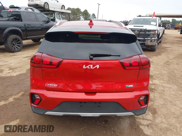 2022 Kia Niro LXS with VIN KNDCB3LC6N5524603, listed as a IAAI auction lot 41371264 with 104,130 mi miles. Bid and sale history available at carsss.com. Image 16.