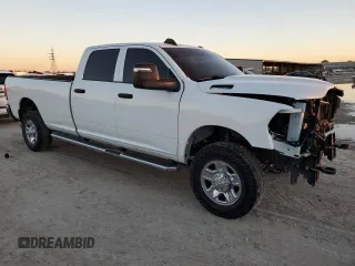 2023 Ram 2500 Tradesman with VIN 3C6UR5HJXPG602824, listed as a Copart auction lot 82126654 with 48,705 mi miles and Salvage Title. Bid and sale history available at carsss.com. Image 4.