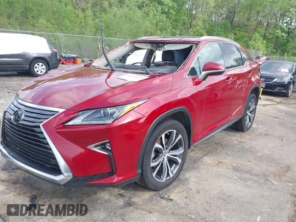2019 Lexus RX with VIN 2T2ZZMCA6KC134685, listed as a IAAI auction lot 41929295 with Not Provided miles. Bid and sale history available at carsss.com. Image 2.