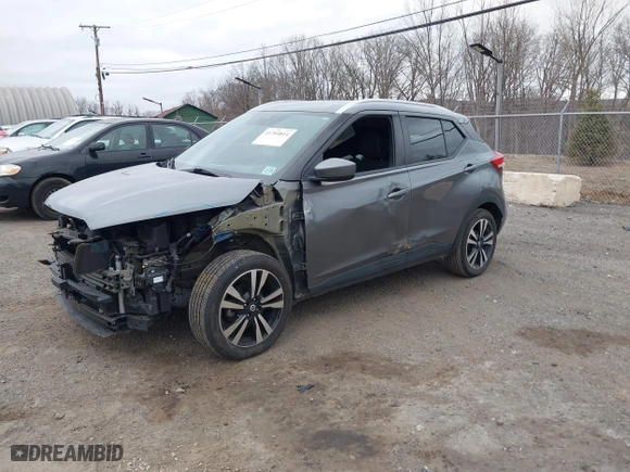 2020 Nissan Kicks SV with VIN 3N1CP5CV7LL525824, listed as a IAAI auction lot 41704814 with 79,647 mi miles. Bid and sale history available at carsss.com. Image 18.