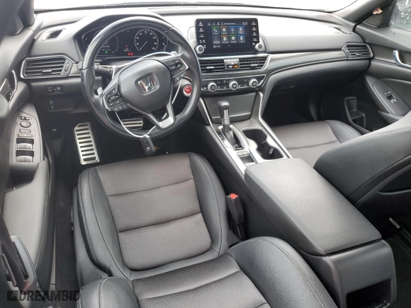 2020 Honda Accord Sedan Sport with VIN 1HGCV1F39LA125522, listed as a Copart auction lot 67467894 with 33,014 mi miles and Salvage Title. Bid and sale history available at carsss.com. Image 8.