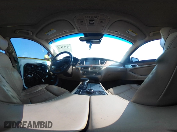 2018 Genesis G80 3.8L with VIN KMHGN4JE5JU234464, listed as a IAAI auction lot 42475378 with 86,243 mi miles and . Bid and sale history available at DreamBid. Image 18.
