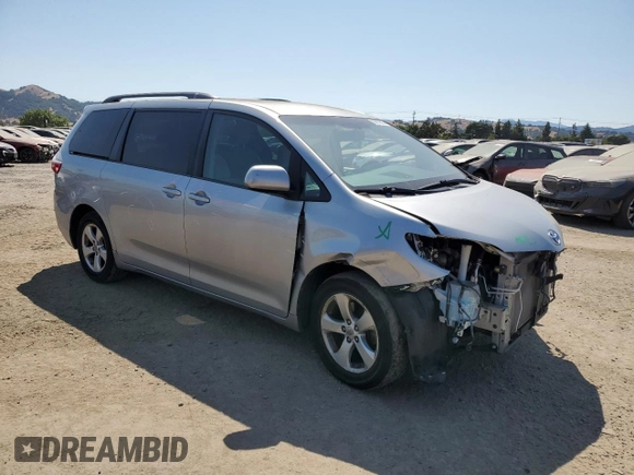 2016 Toyota Sienna LE AAS with VIN 5TDKK3DC3GS748712, listed as a Copart auction lot 60410365 with 96,508 mi miles and Salvage title. Bid and sale history available at DreamBid. Image 4.