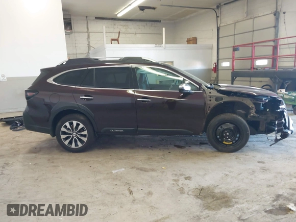 2023 Subaru Outback Touring with VIN 4S4BTAPC0P3186892, listed as a IAAI auction lot 41836331 with 18,656 mi miles and . Bid and sale history available at DreamBid. Image 14.
