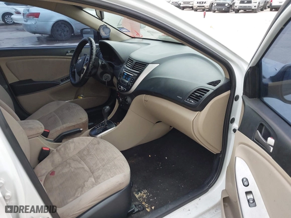 2017 Hyundai Accent SE with VIN KMHCT4AE9HU372118, listed as a IAAI auction lot 41735429 with 200,037 mi miles. Bid and sale history available at carsss.com. Image 5.
