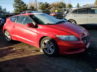 2012 Honda CR-Z with VIN JHMZF1D47CS001775, listed as a Copart auction lot 80882164 with 134,946 mi miles and Salvage Title. Bid and sale history available at carsss.com. Image 4.