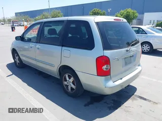 2003 Mazda MPV LX z VIN JM3LW28A030355413, wystawiony jako IAAI lot #42405030 z przebiegiem 167 447 mil mil oraz . Historia ofert i sprzedaży dostępna na DreamBid. Obrazek 3.