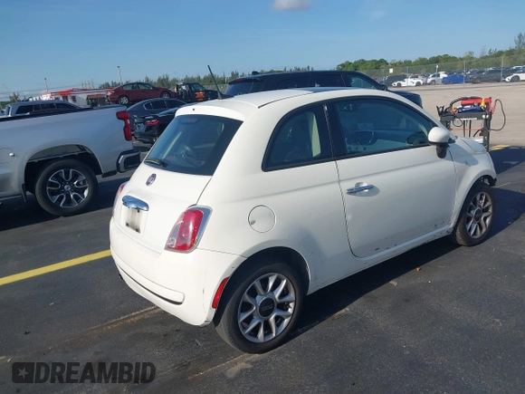 2017 FIAT 500 Pop with VIN 3C3CFFKR0HT530353, listed as a IAAI auction lot 42306337 with 353,951 mi miles and . Bid and sale history available at DreamBid. Image 4.