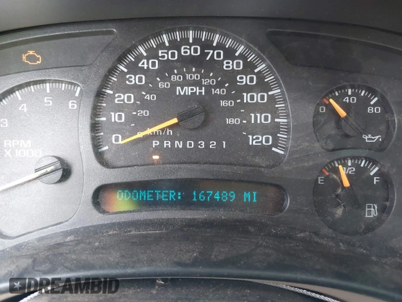 2006 Chevrolet Suburban LS with VIN 3GNFK16Z76G123399, listed as a IAAI auction lot 42245504 with 167,489 mi miles and . Bid and sale history available at DreamBid. Image 7.