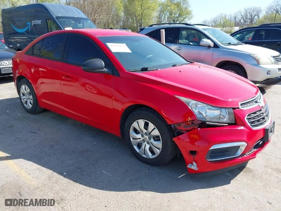 2016 Chevrolet Cruze Limited LS with VIN 1G1PC5SH4G7167431, listed as a IAAI auction lot 41993854 with 92,871 mi miles. Bid and sale history available at carsss.com. Image 1.